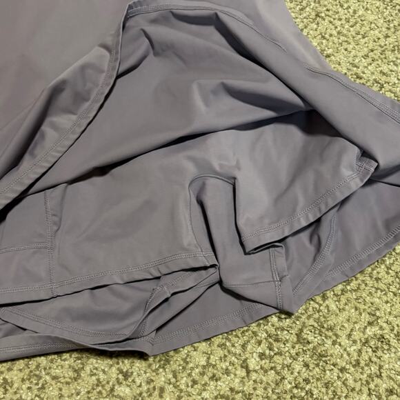 Halara Tennis Dress Crossover Strap Back Sleeveless Purple - Picture 2 of 5